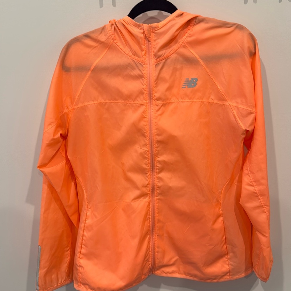 New Balance Orange wind breaker